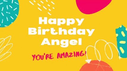 Happy Birthday Angel