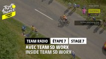 Avec Team SD Worx / Inside Team SD Worx - Étape 7 / Stage 7 - #TDFF2022