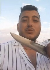 EŞİNİ BIÇAKLA YARALAYIP, CANLI YAYIN YAPTI