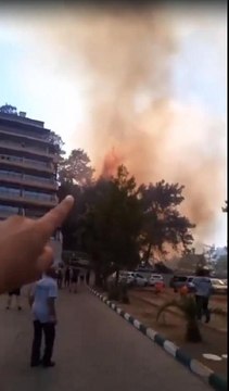 Son dakika haber! Marmaris yangınında alevlerin sıçradığı Uygulama Oteli'nin müdürü o anları anlattı (2)