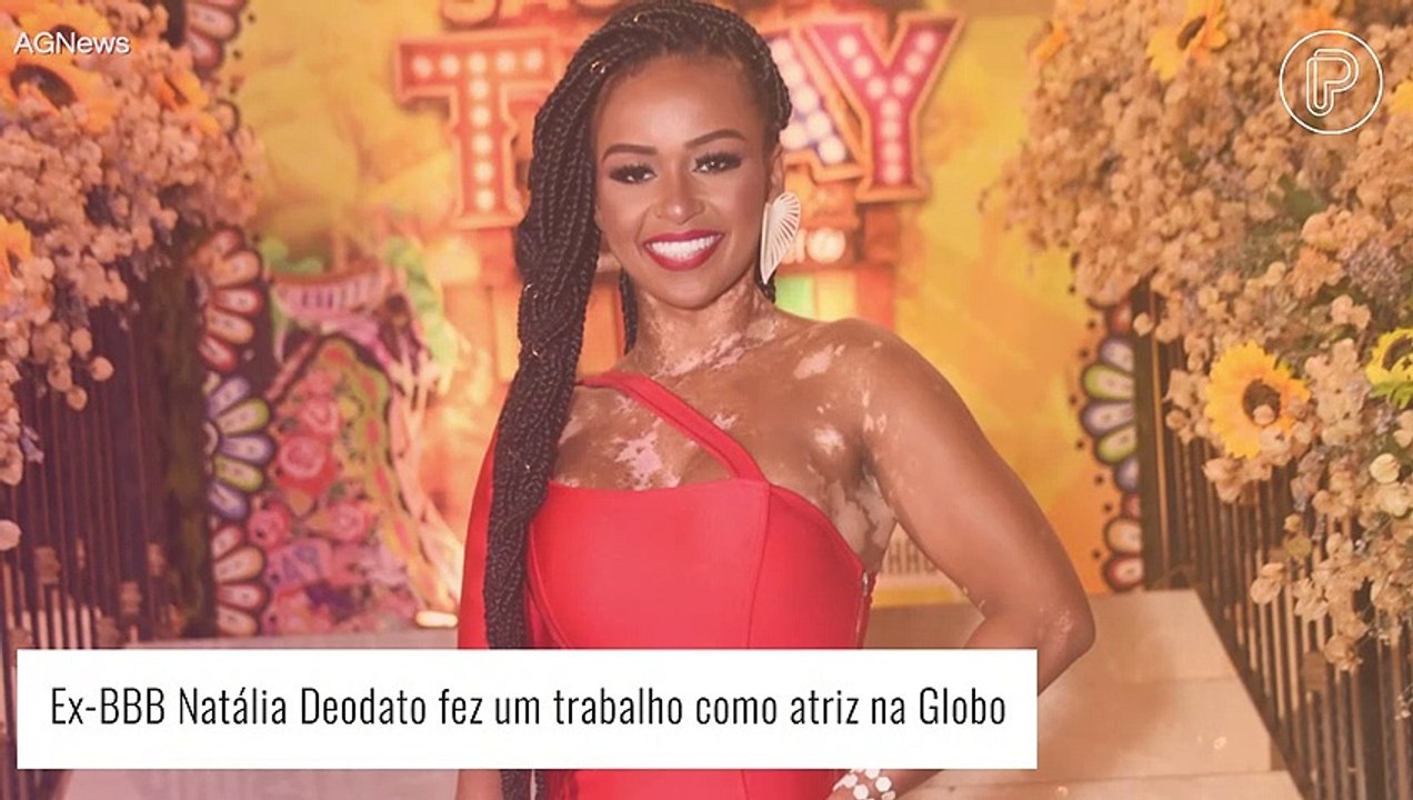 Ex-BBB Natália Deodato segue passos de Jade Picon e vira atriz da Globo: 'Quero mulheres pretas no topo'