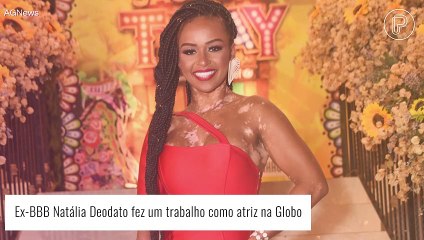 Ex-BBB Natália Deodato segue passos de Jade Picon e vira atriz da Globo: 'Quero mulheres pretas no topo'
