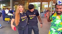 #Radil  Rakhi Sawant  Adil Khan Durrani  Back From #Dubai ✈️