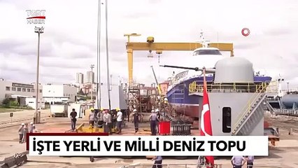 Mavi Vatan'ın Yeni Koruyucu'su Göreve Başladı: İşte Yerli Deniz Topu!