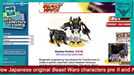 Transformers - "Beast Wars" Shadow Panther || Runestone Reports #08