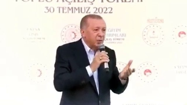 Erdoğan: Ordu terörün ne menem şey olduğunu gayet iyi bilir, bu Ordu 'Terzi Fikri'yi de iyi bilir