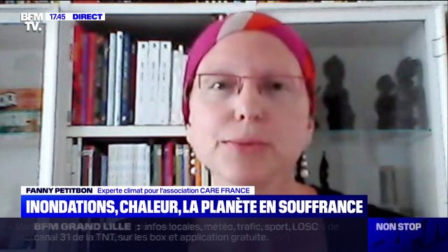 Le changement climatique, [...] on est en train de se le prendre en plein visage , alerte Fanny Petitbon, (CARE France)