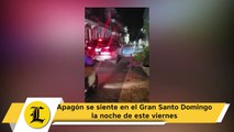 Apagón se siente en el Gran Santo Domingo la noche de este viernes