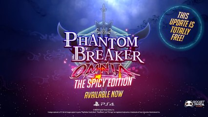 Phantom Breaker Omnia Spicy Edition Release Trailer PS