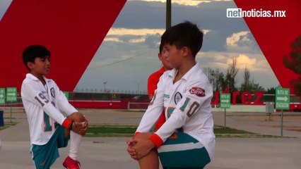 Pequeños futbolistas con un sueño grande