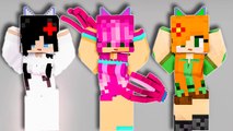 Nya! Arigato Dance Meme - Minecraft Animation - Alex, Mommy Long Legs and Sadako - Monster School