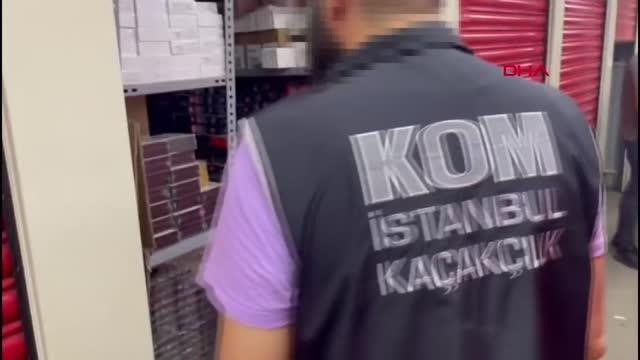 İSTANBUL'DA 6 İLÇEDE KAÇAKÇILIK OPERASYONU: 25 MİLYON LİRA DEĞERİNDE KAÇAK ÜRÜN ELE GEÇİRİLDİ