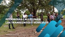 Las calles se han vuelto peligrosas para transeúntes y vehículos | CPS Noticias Puerto Vallarta