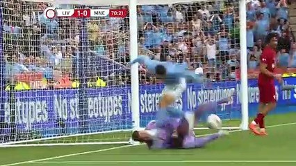 Julian Alvarez Goal - Liverpool vs Manchester City 1-1 30/07/2022