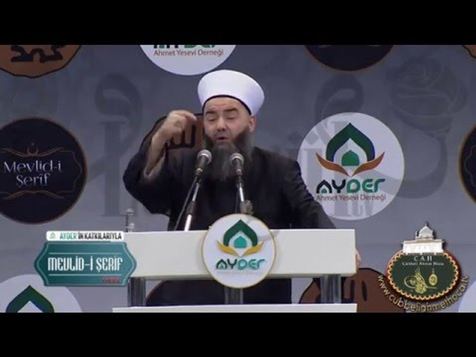 Cübbeli Ahmet Hoca - Mevlid-i Şerif Gecesi Sohbeti (22.12.2015 )