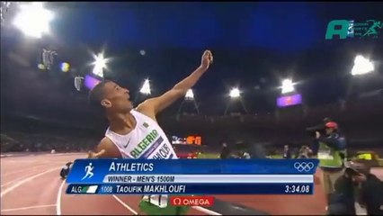 Makhloufi's Gold Triumph at London 2012 Olympics 🥇