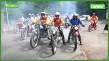 Parade des champions, dans le cadre des 75 ans du moto cross de Namur