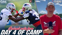 Bedard: Patriots Offense Struggles Again | Day 4 Training Camp Observations
