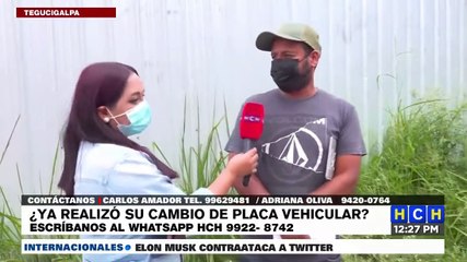 ¡Desde el lunes! Lista la DNVT para multar a 400 mil conductores que no han realizado cambio placas
