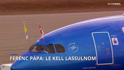 Ferenc pápa: le kell lassulnom
