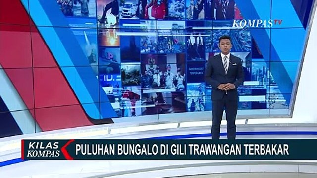 Wisatawan dan Warga Panik, 49 Bungalo di Gili Trawangan Terbakar!