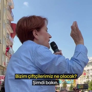 Akşener'den Suriye'den 100 bin küçükbaş hayvan alınmasına tepki