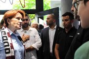 Balıkesir yerel: Meral Akşener Bandırma'da esnafı ziyaret etti