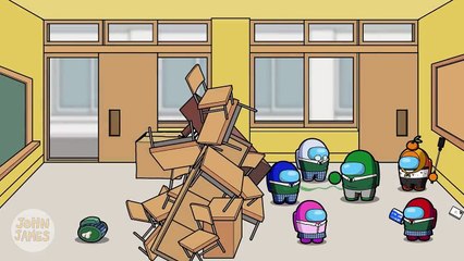 ALL OF US ARE DEAD ALL EPISODE l Among Us Zombie Animation