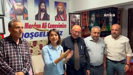 CHP'li Taşcıer, saldırı düzenlenen cemevinde: Bu provokatif eylemi gerçekleştirenlerin bulunması ve gerekli işlemlerin yapılmasını talep ediyoruz