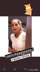 Bruna Gomes e Bernardo Sousa já chegaram à Madeira