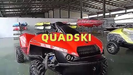 suda ve  karada giden ozel atv