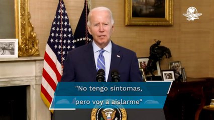 Joe Biden, presidente de EU, vuelve a dar positivo en Covid-19: Casa Blanca