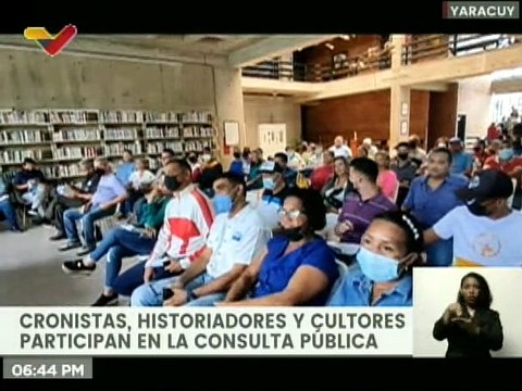 Yaracuyanos ofrecen aportes en consulta pública a la Reforma de la Ley de Fiestas Nacionales