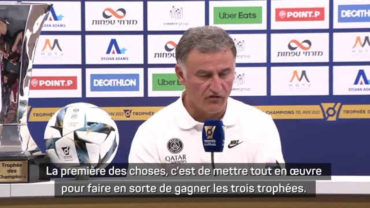 Trophée des champions - Galtier : "Mettre tout en oeuvre pour gagner tous les trophées"