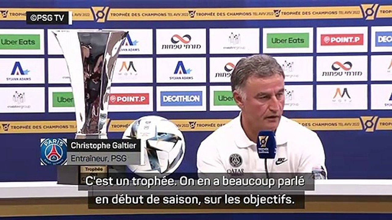 Trophée des champions - Galtier : "Mettre tout en oeuvre pour gagner tous les trophées"