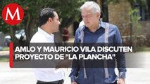 AMLO se reúne con gobernador de Yucatán