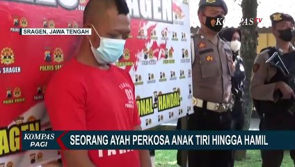 Tega! Seorang Ayah di Sragen Perkosa Anak Tirinya Hingga Hamil