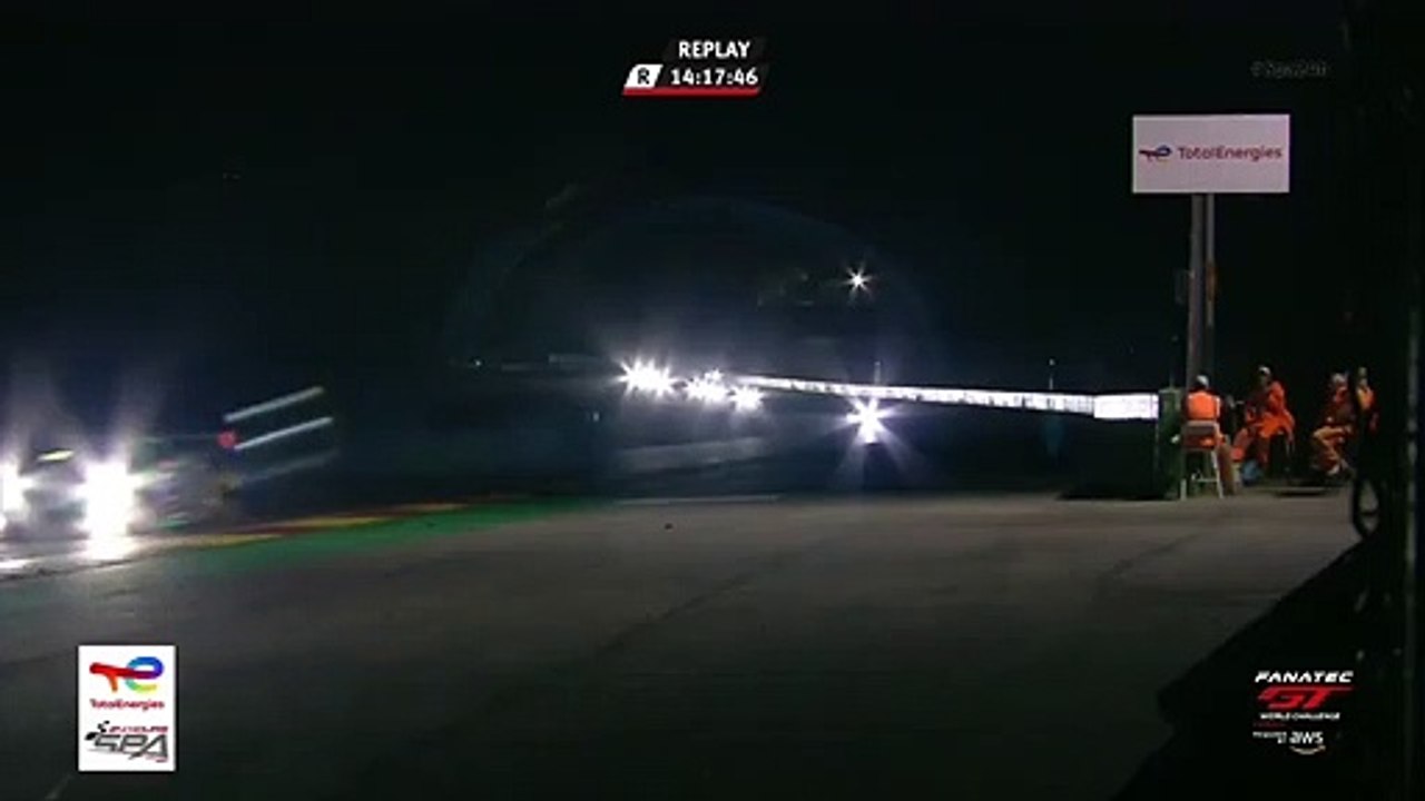 24H Spa 2022 Race Payne Massive Crash