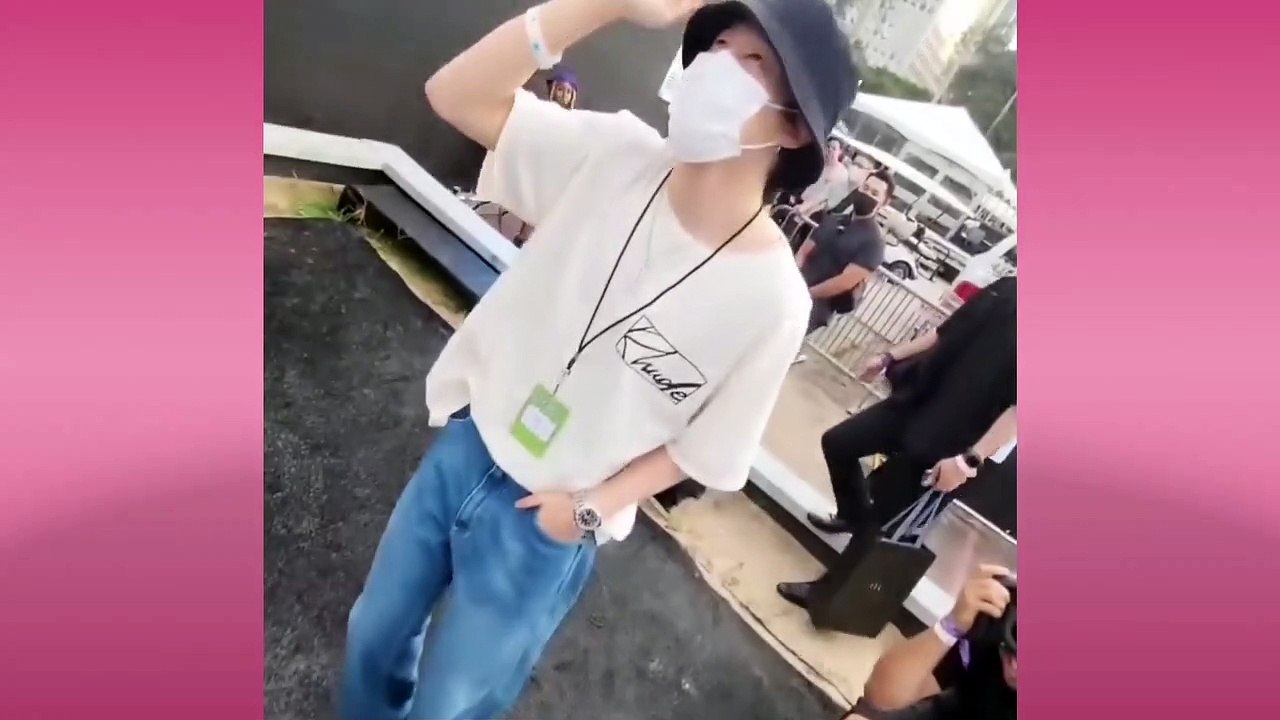 Jimin And J-hope Were Spotted Watching TXT's Performance @The Lollapalooza Today