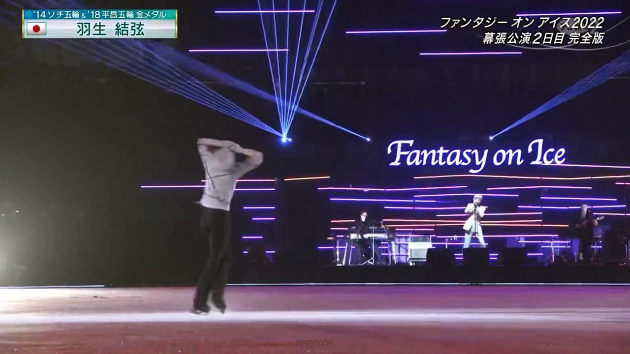 Faoi 2022 Makuhari Day2 Yuzuru Hanyu Real Face+Closing(The Cupid of Romance)+Interview