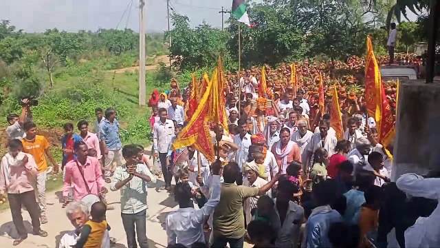 दौसा, कलश यात्रा से भागवत कथा का शुभारंभ