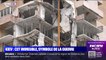 Guerre en Ukraine: au cœur d'un immeuble de Kiev en reconstruction