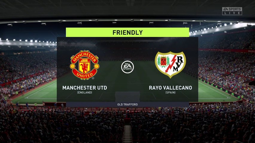 Manchester United vs Rayo Vallecano || Club Friendly 31st July 2022 || Fifa 22 Gameplay
