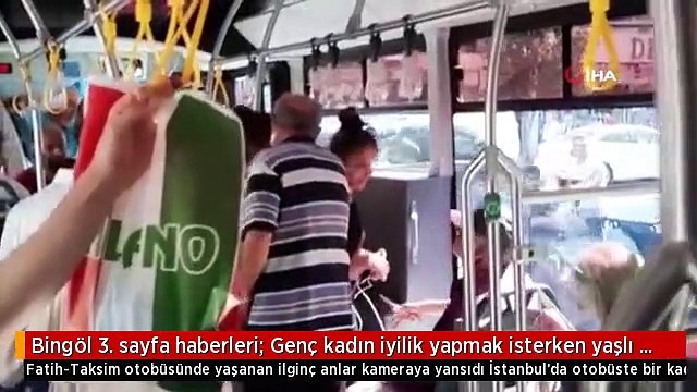 Bingöl 3. sayfa haberleri: Genç kadın iyilik yapmak isterken yaşlı adamın hışmına uğradı: Küçük çocuğa bağırıp, annesine hakaret etti