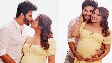 Dheeraj Dhoopar Wife Vinny Arora Pregnancy Photoshoot Lip kiss Viral | Boldsky *Entertainment