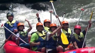 Rafting adventure activity in Ayung River at Ubud – Bali