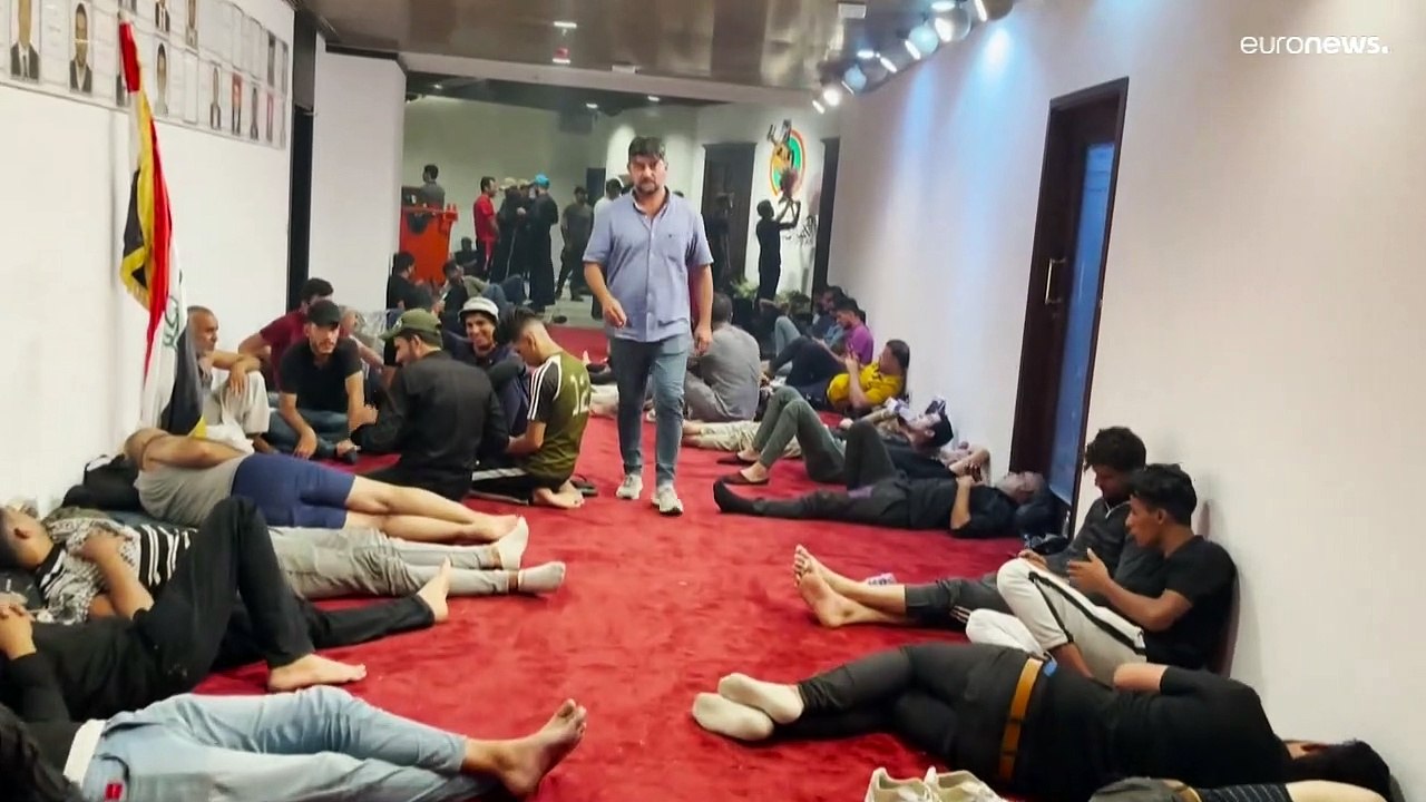 Bagdad: 125 Verletzte bei neuem Sturm auf das Parlament