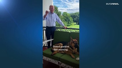 Joe Biden vuelve a dar positivo en COVID-19 por un "efecto rebote" de la pastilla anticovid