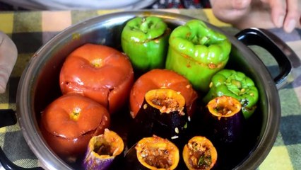 Etli Karışık Dolma Tarifi