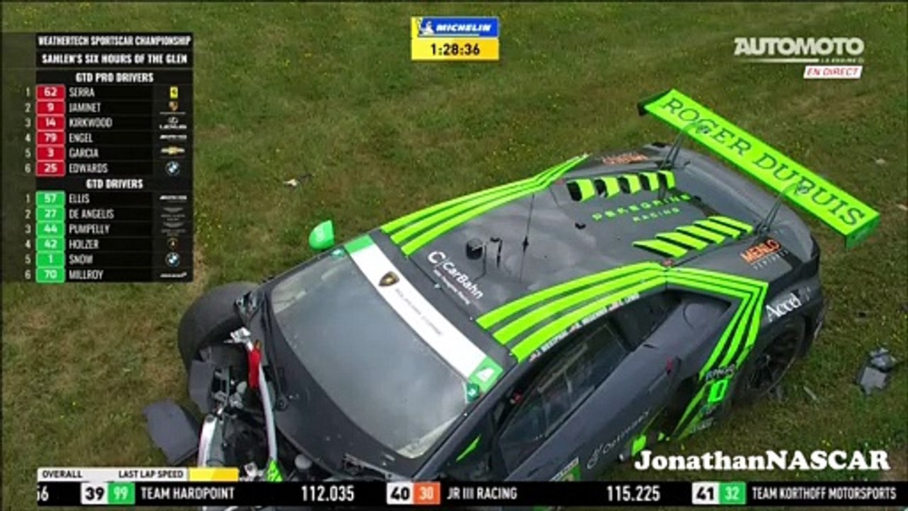 Big Crash Watkins Glen 2022 IMSA